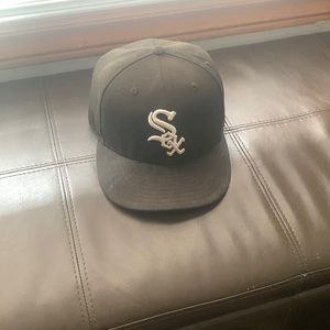 Black fitted Sox’s Hat